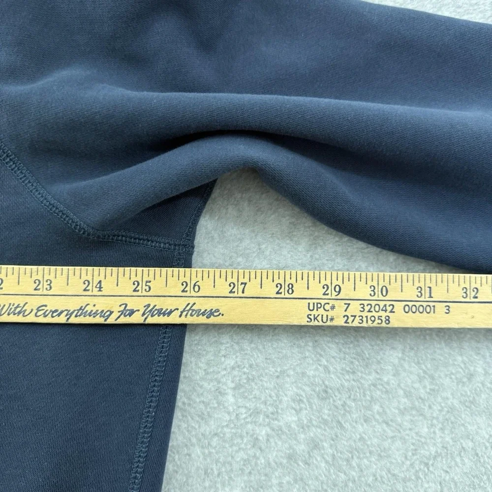 Nike‎ Hoodie Men's XL Blue Big Neon Logo Long Sleeve Pullover Fleece Sweatshirt - Picture 6 of 11
